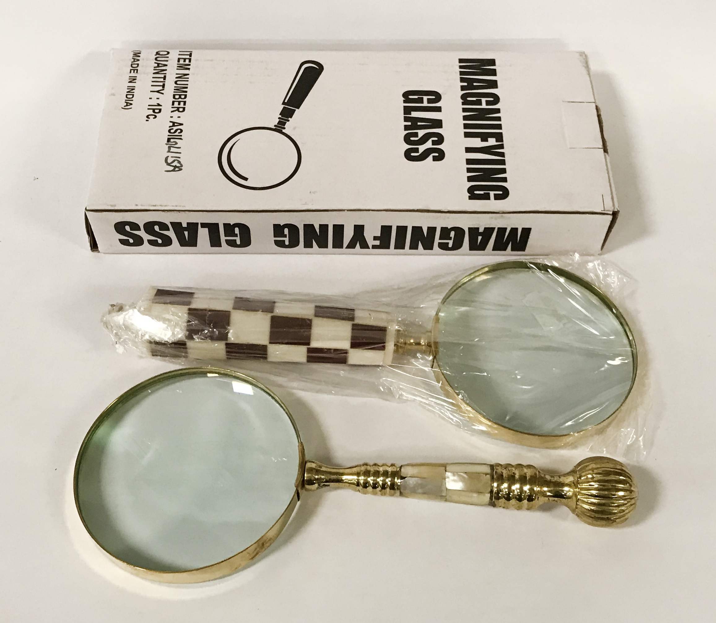 SET 3 MAGNIFYING GLASSES