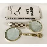 SET 3 MAGNIFYING GLASSES