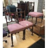 3 EDWARDIAN CHAIRS