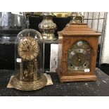 MANTLE CLOCK & ANNIVERSARY DOME CLOCK