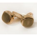 PAIR 9CT GOLD CUFFLINKS