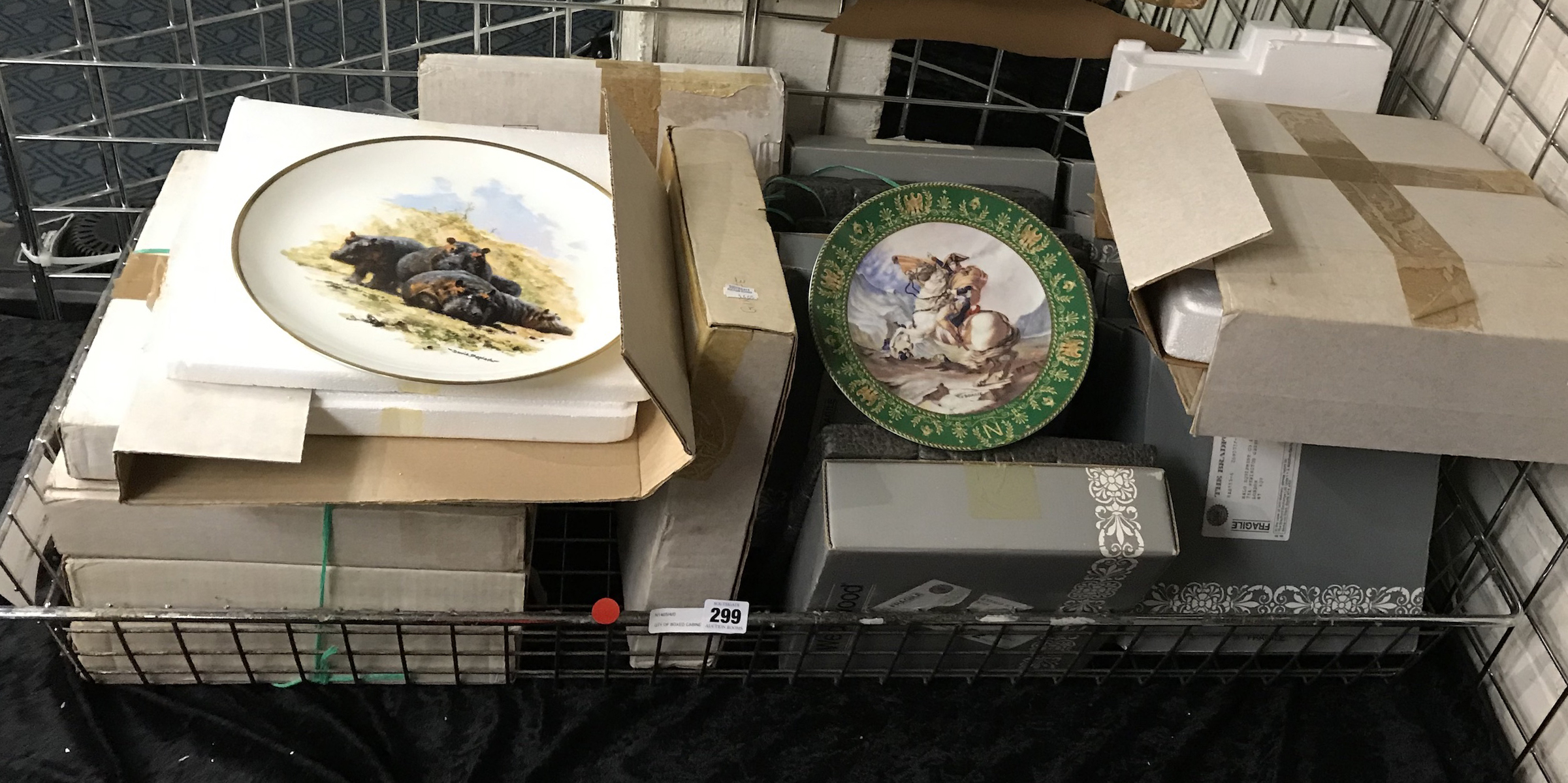 QTY OF BOXED CABINET PLATES