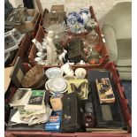 3 TRAYS OF BRIC-A-BRAC