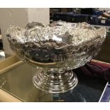 SILVER PLATE PUNCH BOWL