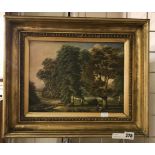 OIL ON CANVAS - LANDSCAPE SIGNED ANTHONY DEVIS R.A (1729-1816)