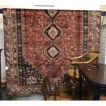 FINE SOUTH WEST PERSIAN QASHQAI CARPET 320CM X 230CM