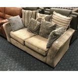 MINK SOFA WITH SCATTER BACK - EX DEMO