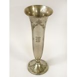 STERLING SILVER VASE