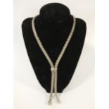 ADJUSTABLE NECK CHAIN - MARKED 925