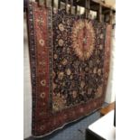 FINE CENTRAL PERSIAN SAROUK CARPET 380CM X 256CM