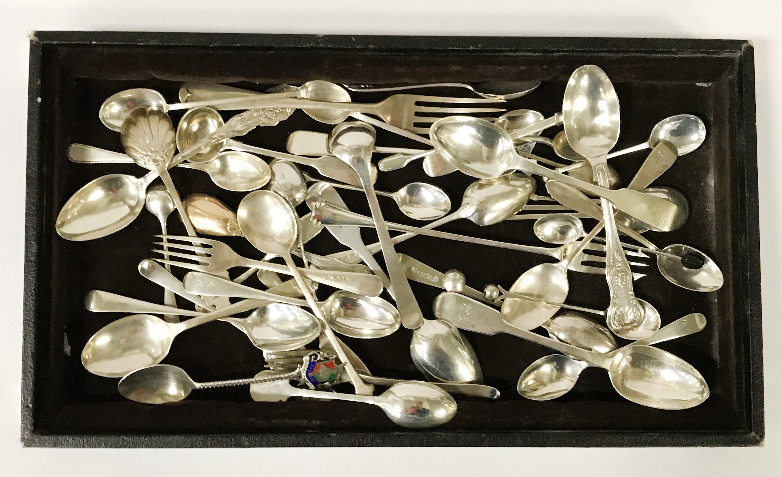 48 ITEMS OF SILVER CUTLERY