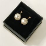 9CT GOLD PEARL STUD EARRINGS