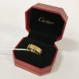 BOXED GOLD RING