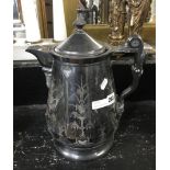 LARGE SILVER PLATED LEMONADE JUG