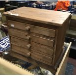 PINE COLLECTORS CHEST