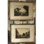 PAIR LTD EDITION MEZZOTINTS - JOHN COTHER WEBB -