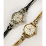 RUSSIAN YELLOW METAL LADIES WATCH