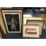 QTY FRAMED PRINTS