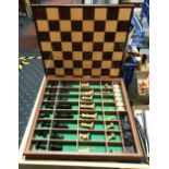 CHESS & DRAUGHTS GAME BOARD