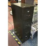 4 DRAWER METAL FILING CABINET