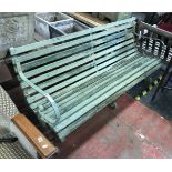 METAL FRAMED BENCH