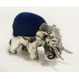 SILVER ELEPHANT PIN CUSHION