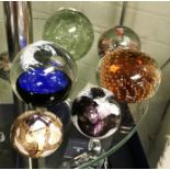 QTY PAPERWEIGHTS INCL. CAITHNESS