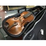 VIOLIN LABELLED THOMAS ZAK