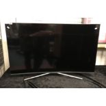 SAMSUNG CURVED FLAT SCREEN TV - NO REMOTE