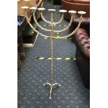 WROUGHT IORN MENORAH