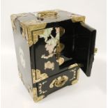 ORIENTAL JEWELLERY MOTHER OF PEARL CHEST