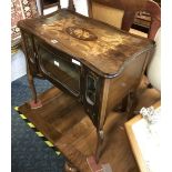 FRENCH INLAID DISPLAY CABINET