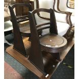 TWO HEALS CHAIRS - STAMPED DESIGNED BY E.H GOMME