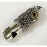 SILVER OWL WHISTLE