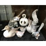 8 LLADRO FIGURES