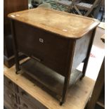 1960'S TROLLEY / SEWING BOX