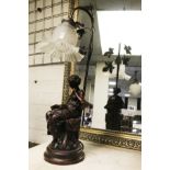 FIGURAL TABLE LAMP