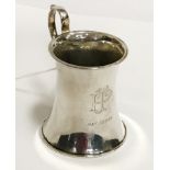 ARTS & CRAFTS SILVER TANKARD