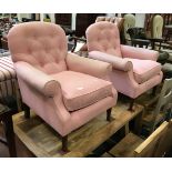 PAIR OF PINK CHAIR