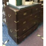 MILITARY STYLE FOUR DRAWER CHEST