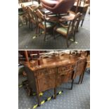 MAHOGANY DINING SUITE