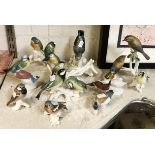 12 GERMAN BIRD GROUPS / FIGURES