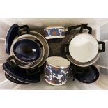 RETRO FLORAL SAUCEPAN SET