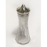 SILVER TOP DECO SUGAR SHAKER