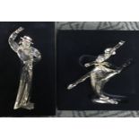 SWAROVSKI CRYSTAL SPANISH DANCER & BALLERINA - BOXED