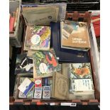 COLLECTION OF POSTCARDS & CIGARETTE CARDS
