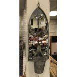 SINGLE POT GARDEN MIRROR