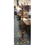 WOODEN HAT & COAT STAND