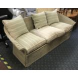 FOUR SEATER WICKER SOFA