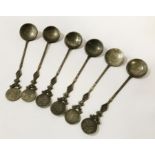 SET 6 CHINESE SPOONS